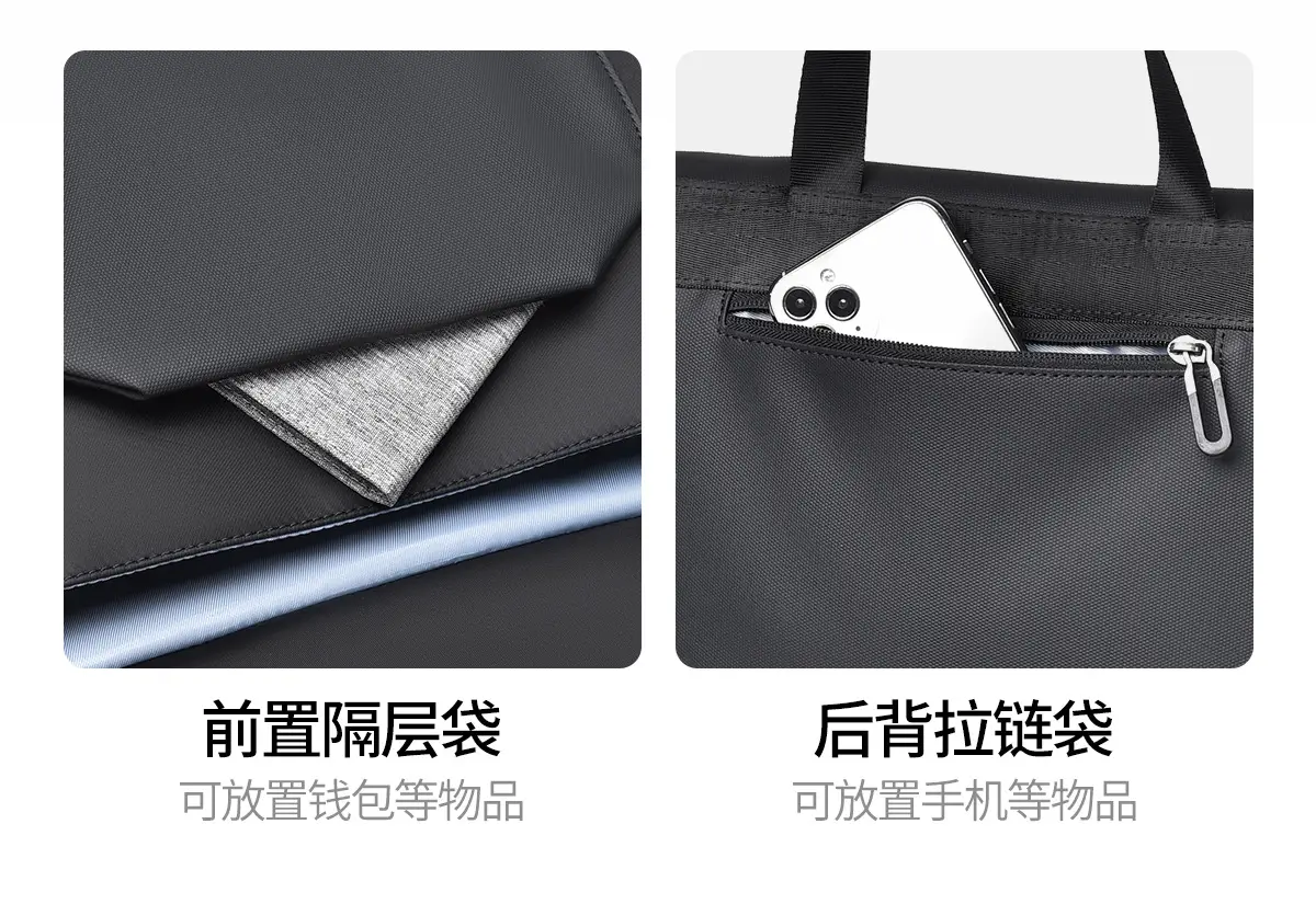New Men's Waterproof Crossbody Bag 12" Tablet — feature 11