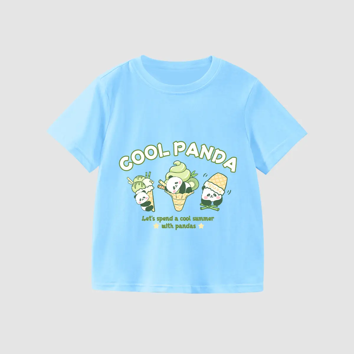 Boys Cotton T-Shirt Blue Crocodile Happy Day 2025 - Image 4