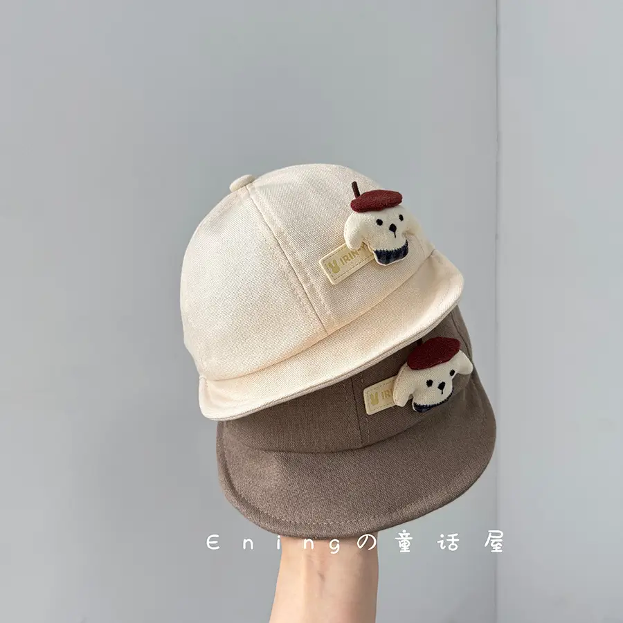 Cute Puppy Cap Sun Hat for Boys Girls Spring Autumn - Image 4