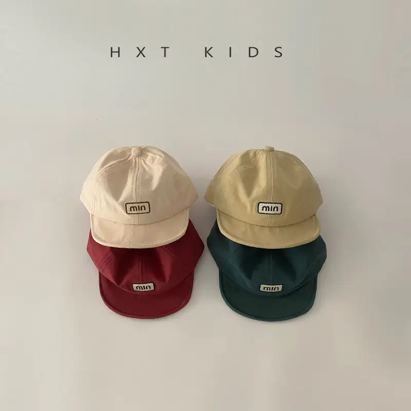 Brown Kids Cap with Soft Brim for Toddlers - Image 8
