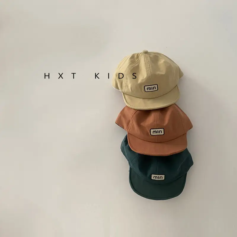 Brown Kids Cap with Soft Brim for Toddlers - Image 11