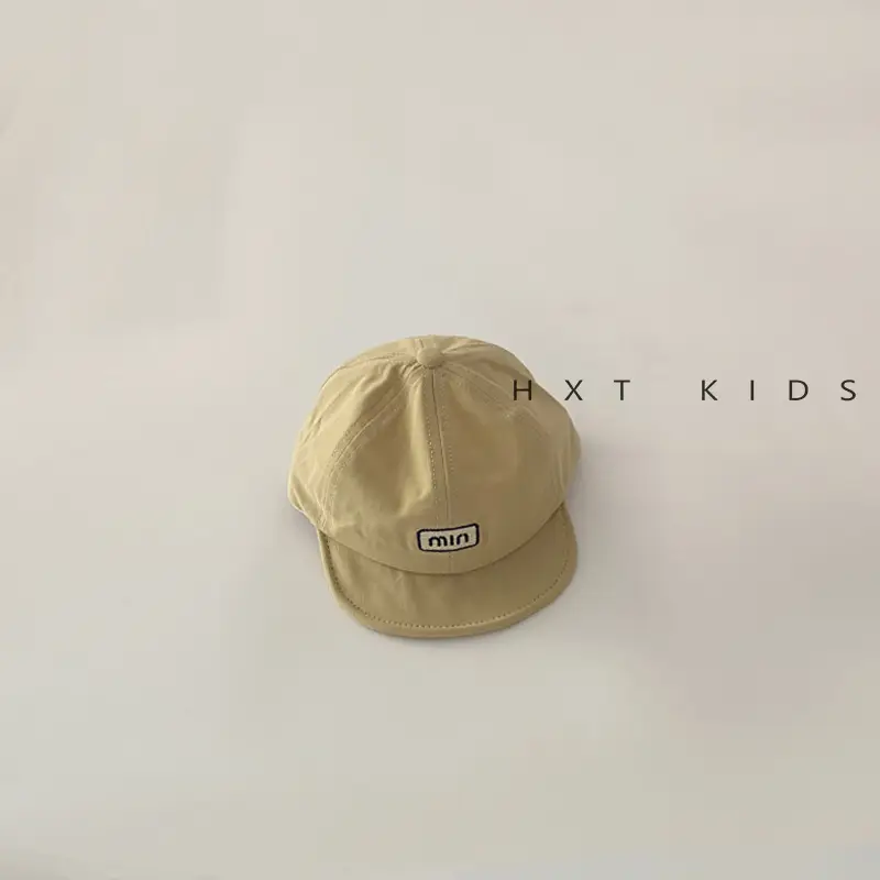 Brown Kids Cap with Soft Brim for Toddlers - Image 2