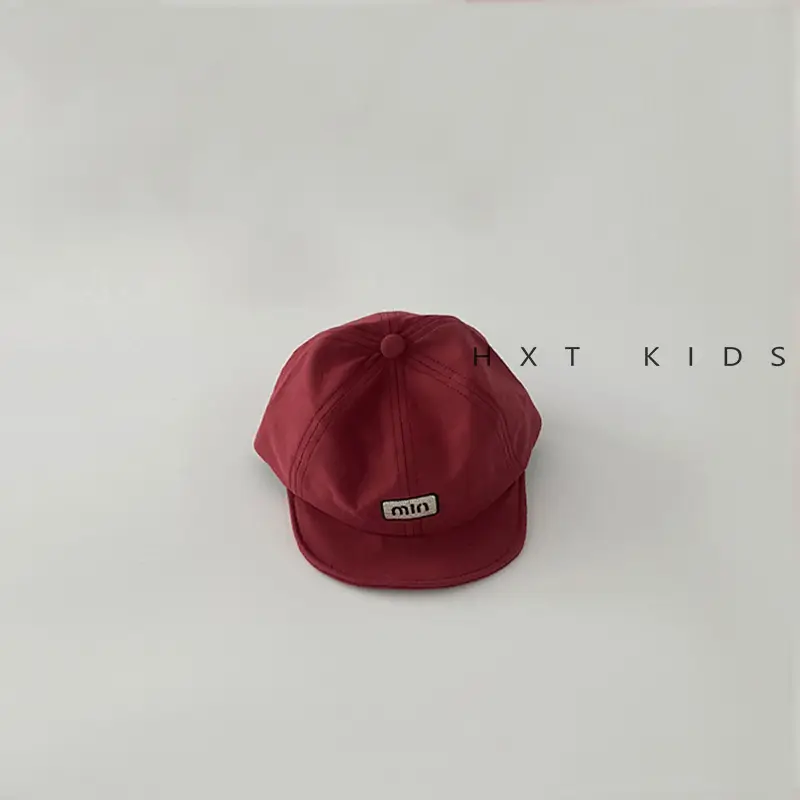 Brown Kids Cap with Soft Brim for Toddlers - Image 4