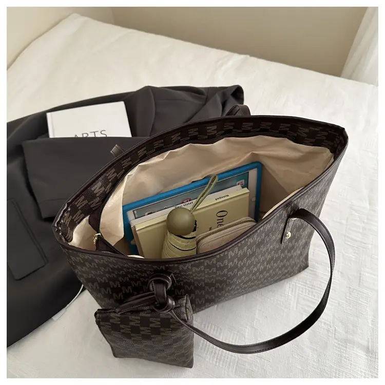 Plaid Pattern Large Capacity Women's Tote Bag — feature 14