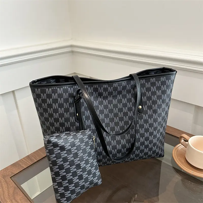 Plaid Pattern Large Capacity Women's Tote Bag — feature 15