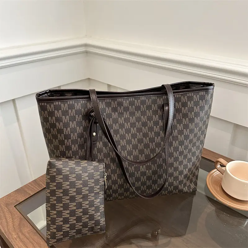 Plaid Pattern Large Capacity Women's Tote Bag — feature 16