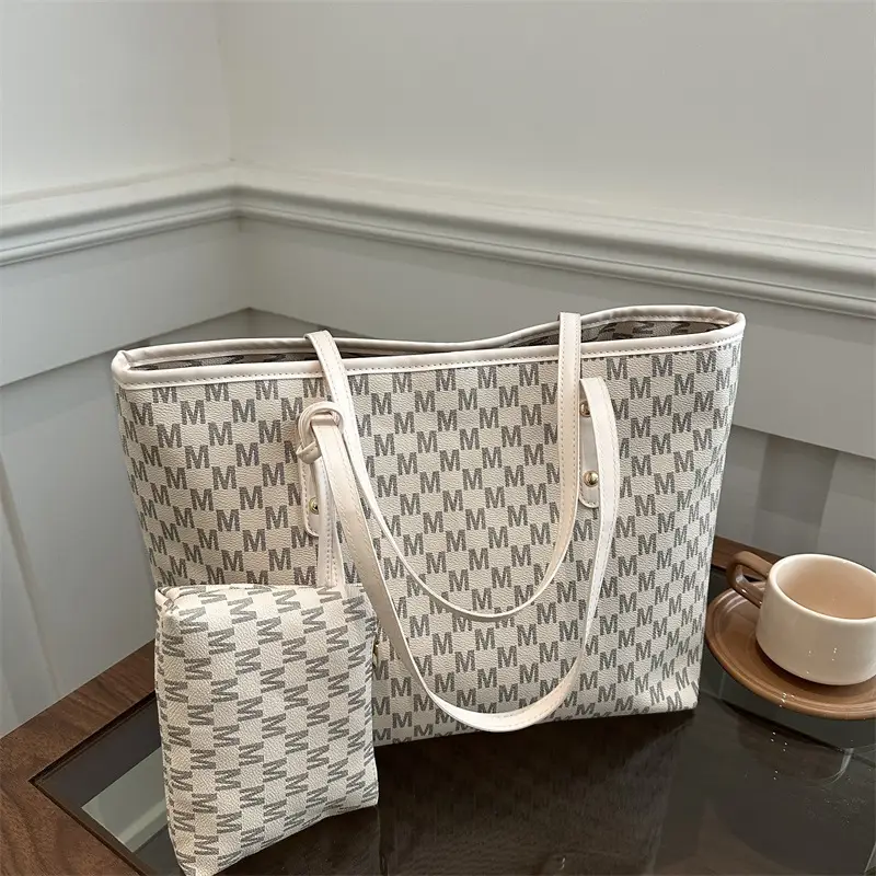 Plaid Pattern Large Capacity Women's Tote Bag — feature 18