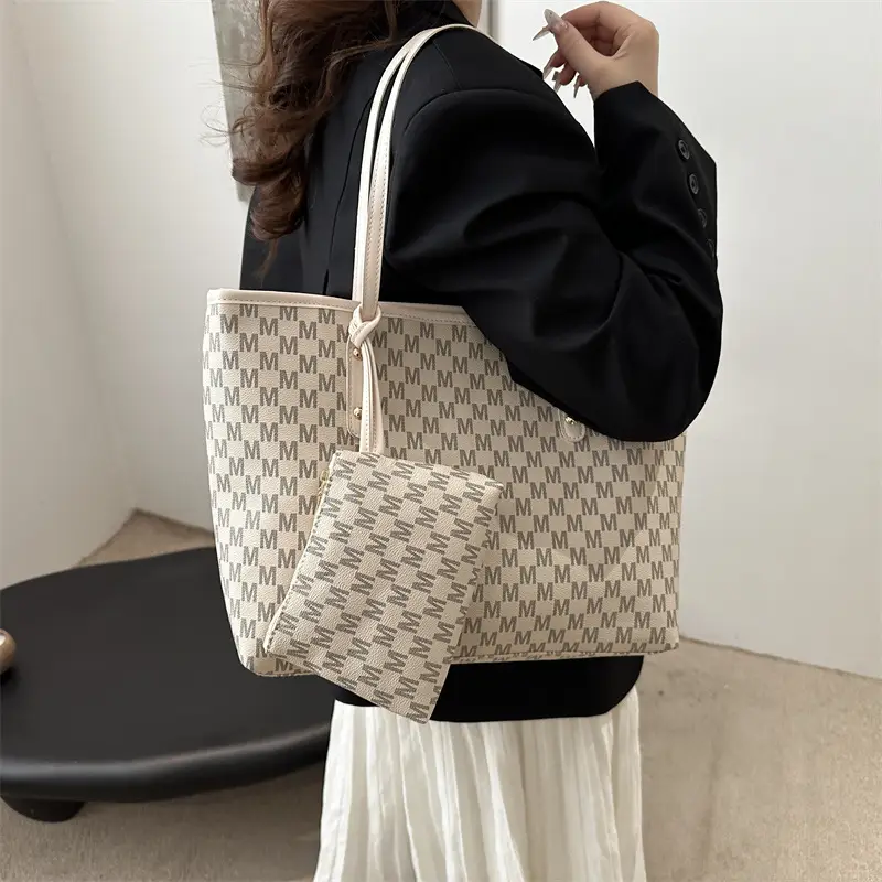 Plaid Pattern Large Capacity Women's Tote Bag — feature 2