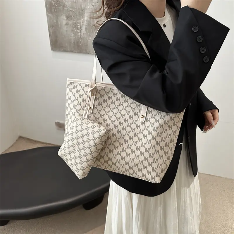 Plaid Pattern Large Capacity Women's Tote Bag — feature 23