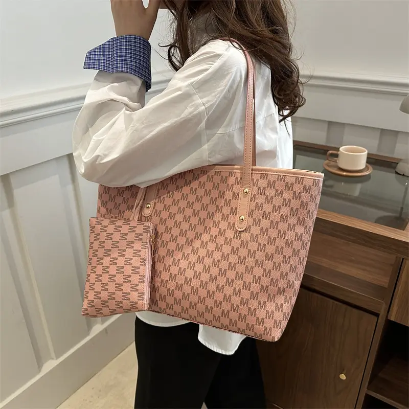 Plaid Pattern Large Capacity Women's Tote Bag — feature 26