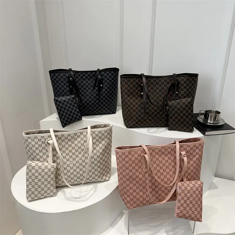 Plaid Pattern Large Capacity Women's Tote Bag — feature 4