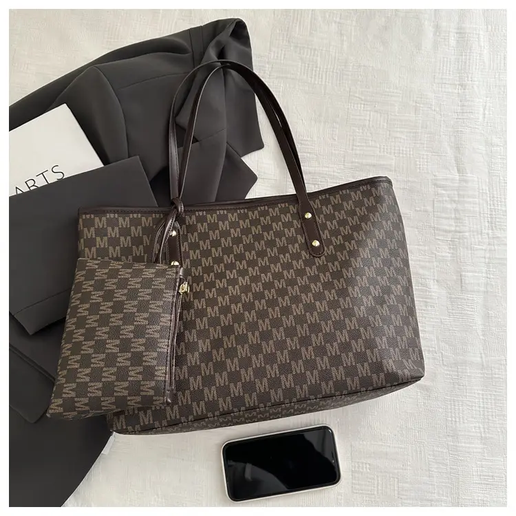 Plaid Pattern Large Capacity Women's Tote Bag — feature 5