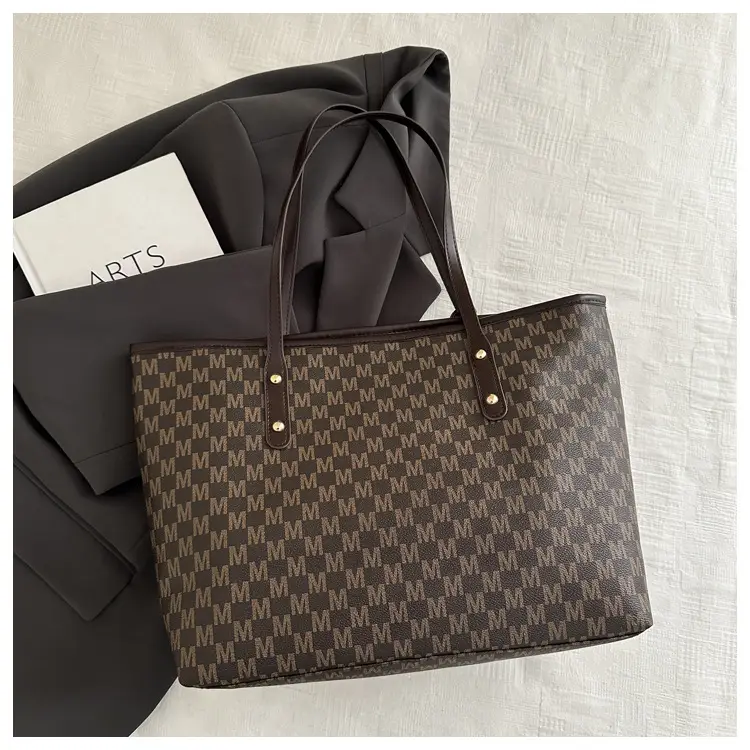 Plaid Pattern Large Capacity Women's Tote Bag — feature 6