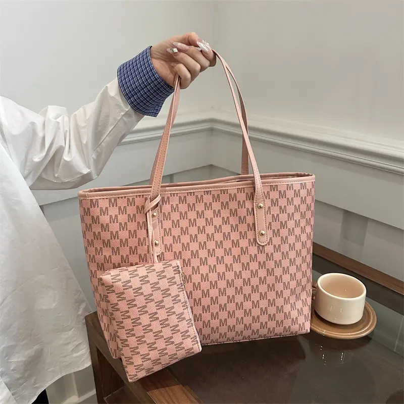 Plaid Pattern Large Capacity Women's Tote Bag - Image 2