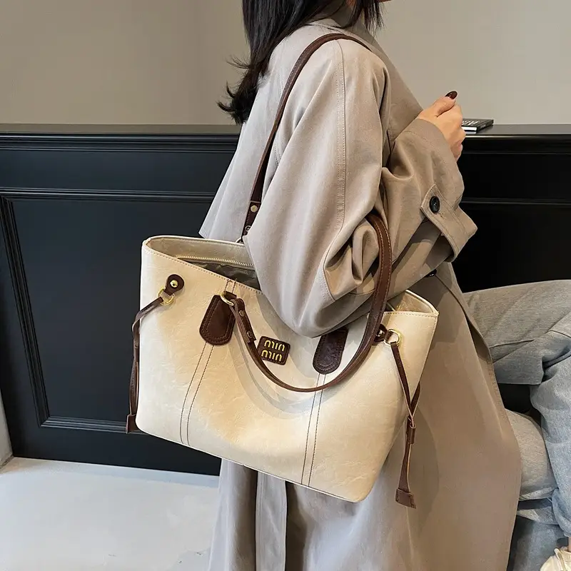 Women's Large Capacity Leather Shoulder Bag 2026 - Image 6