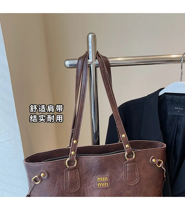 Women's Large Capacity Leather Shoulder Bag 2026 — feature 16