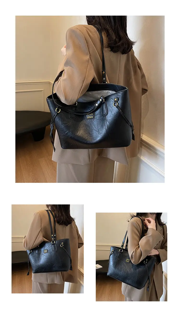 Women's Large Capacity Leather Shoulder Bag 2026 — feature 6