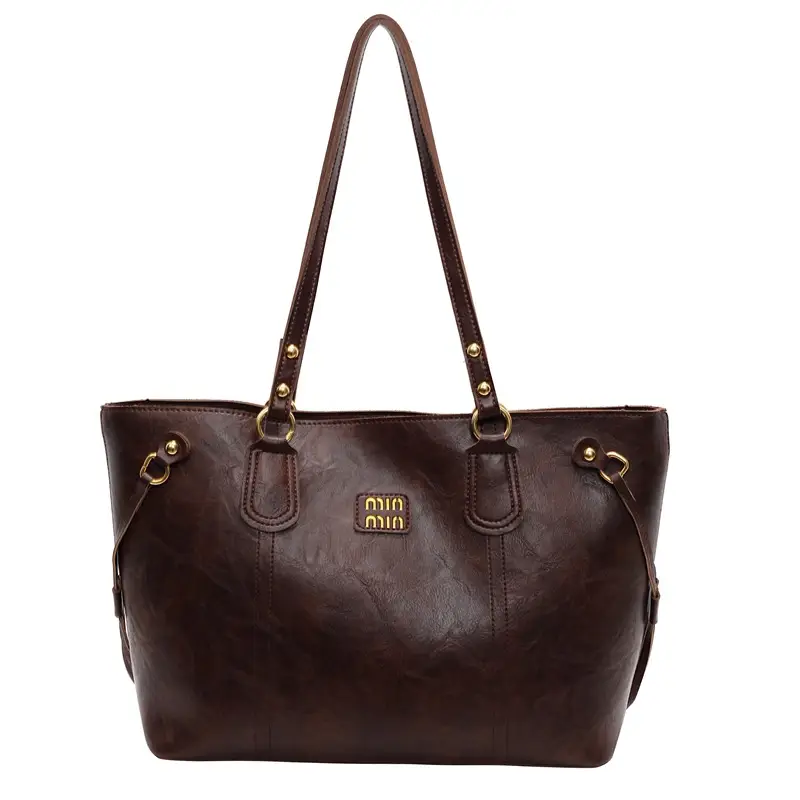 Women's Large Capacity Leather Shoulder Bag 2026 - Image 2