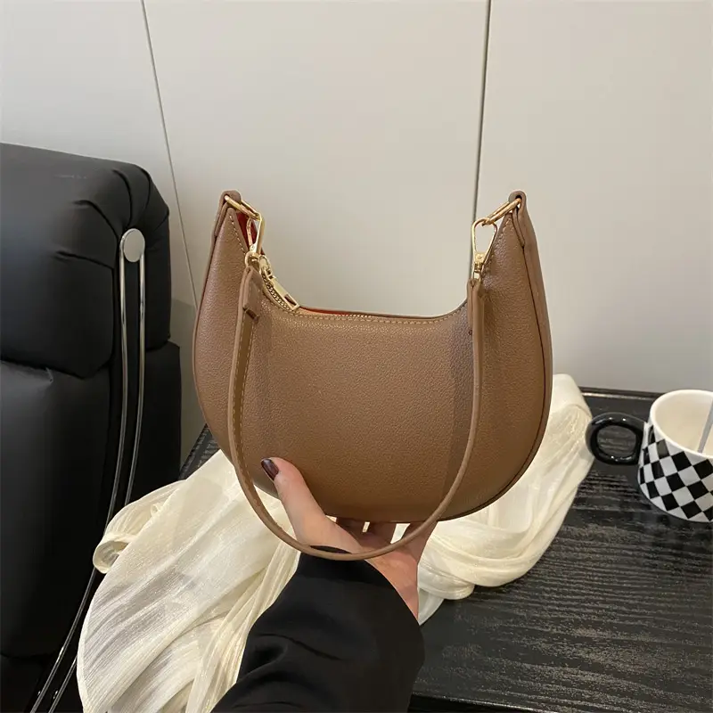 Women's Cream French Style Shoulder Bag 2025 Spring Summer - Image 7
