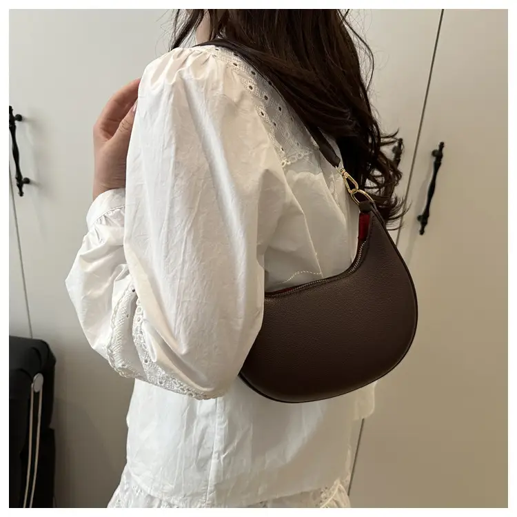 Women's Cream French Style Shoulder Bag 2025 Spring Summer — feature 19