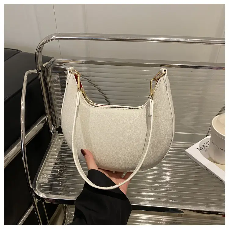 Women's Cream French Style Shoulder Bag 2025 Spring Summer — feature 27