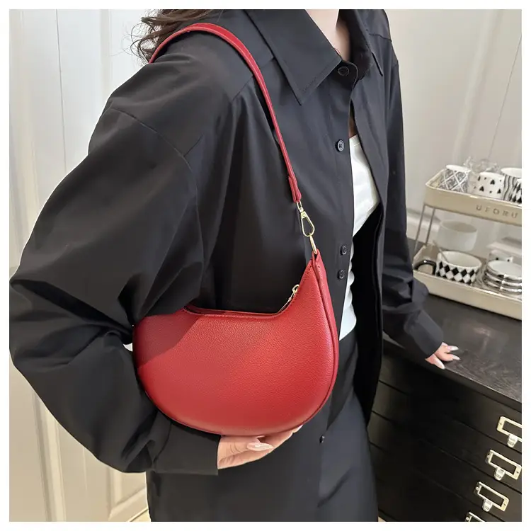 Women's Cream French Style Shoulder Bag 2025 Spring Summer — feature 9