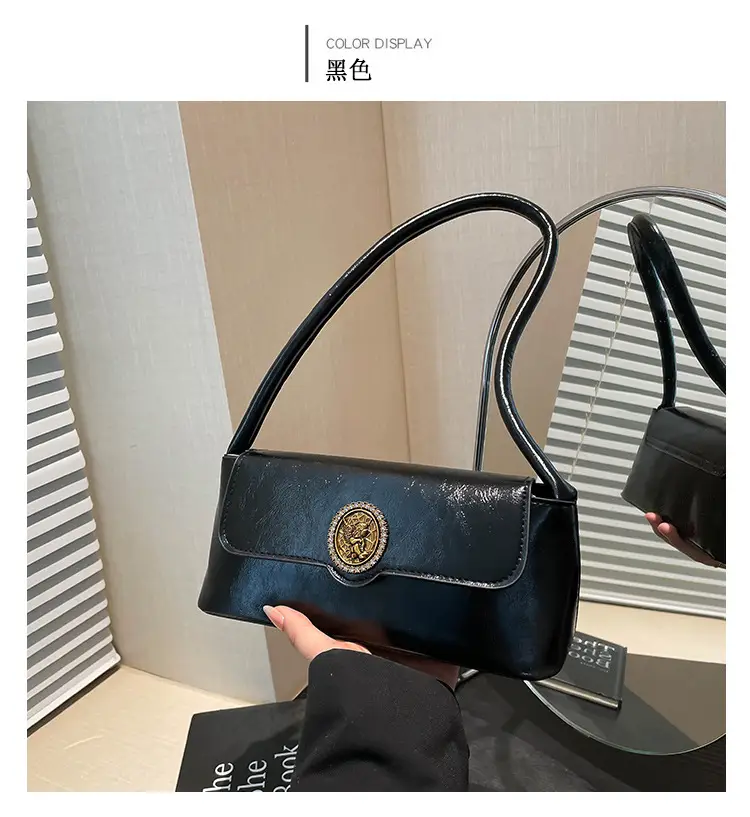 Red French Style Shoulder Bag for Women 2025 — feature 21