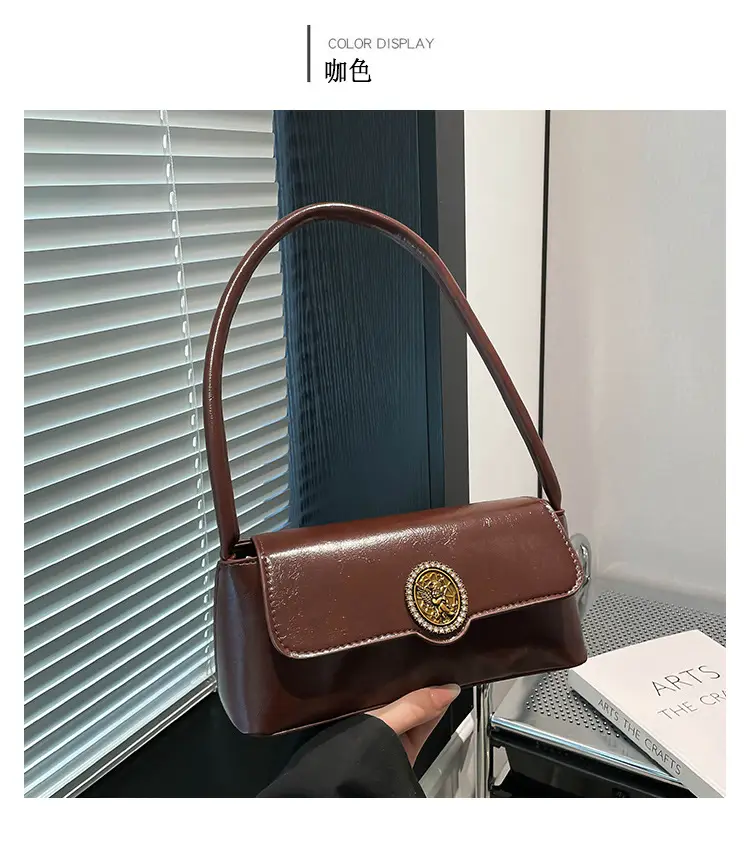 Red French Style Shoulder Bag for Women 2025 — feature 23