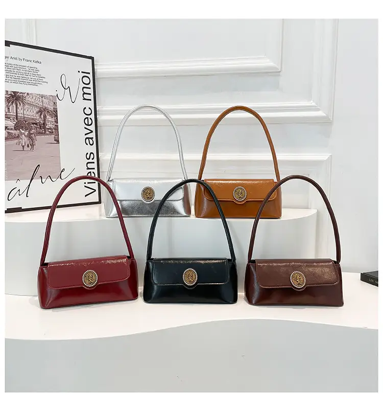 Red French Style Shoulder Bag for Women 2025 — feature 26