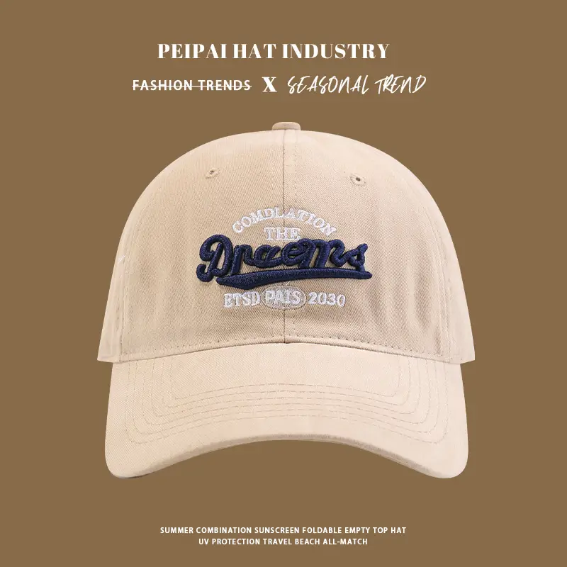 Pea Pahat Style Sunshade Cap with Vintage Embroidery for Men — feature 8