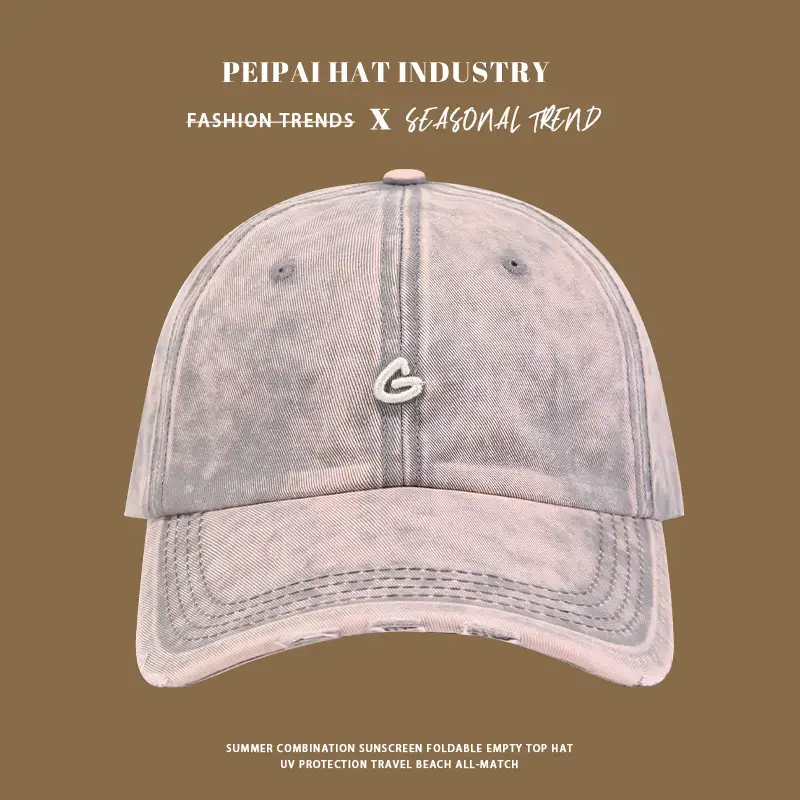 American Style Retro Washed Baseball Cap Men — feature 8