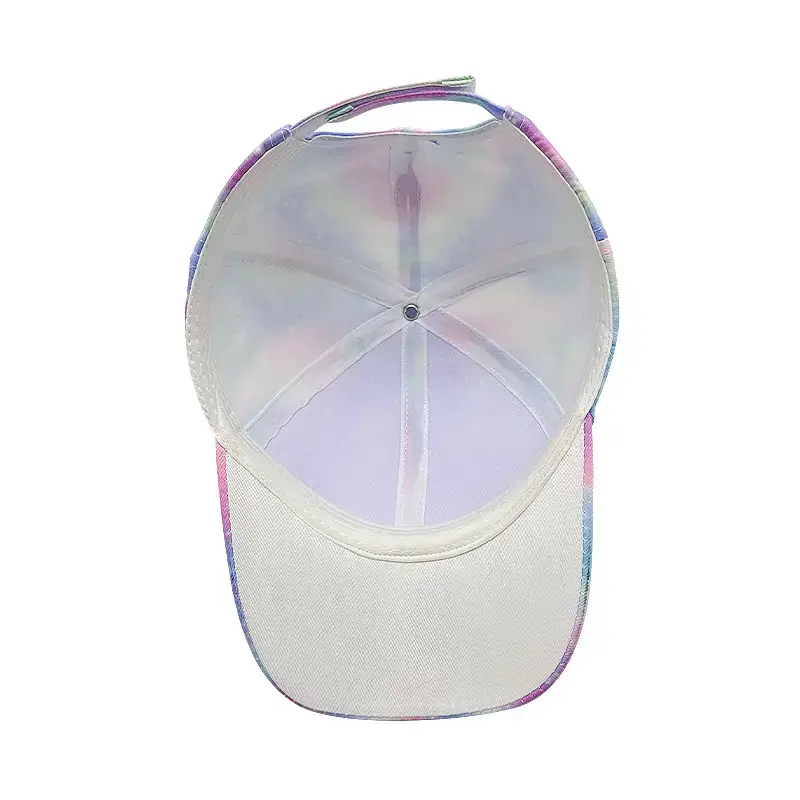 Japanese Style Rainbow Baseball Cap Women's Wide-brimmed Cap - Image 11