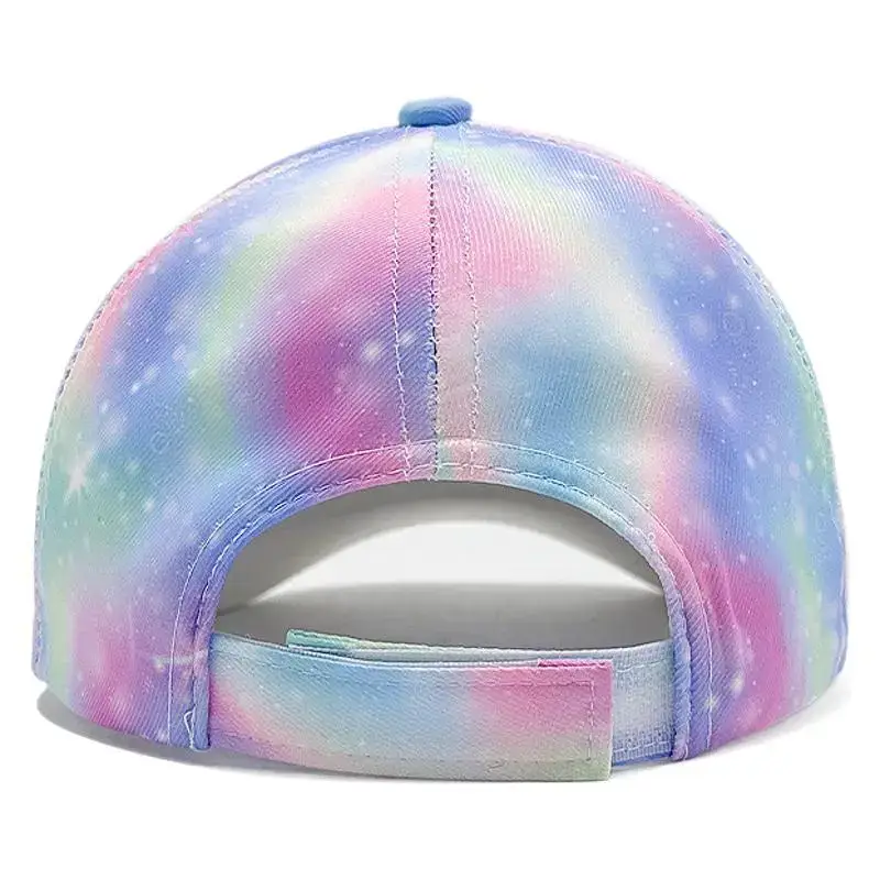 Japanese Style Rainbow Baseball Cap Women's Wide-brimmed Cap - Image 12