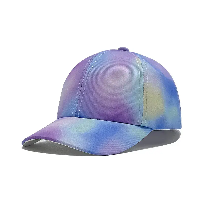 Japanese Style Rainbow Baseball Cap Women's Wide-brimmed Cap - Image 2
