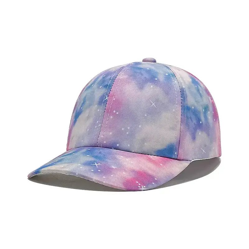 Japanese Style Rainbow Baseball Cap Women's Wide-brimmed Cap - Image 4