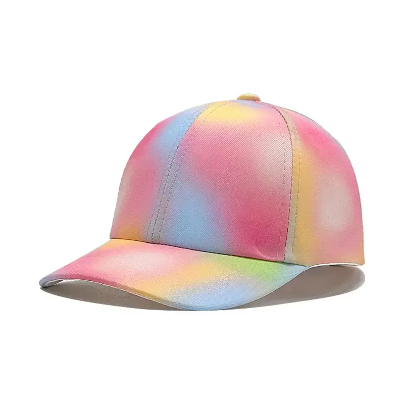 Japanese Style Rainbow Baseball Cap Women's Wide-brimmed Cap - Image 7