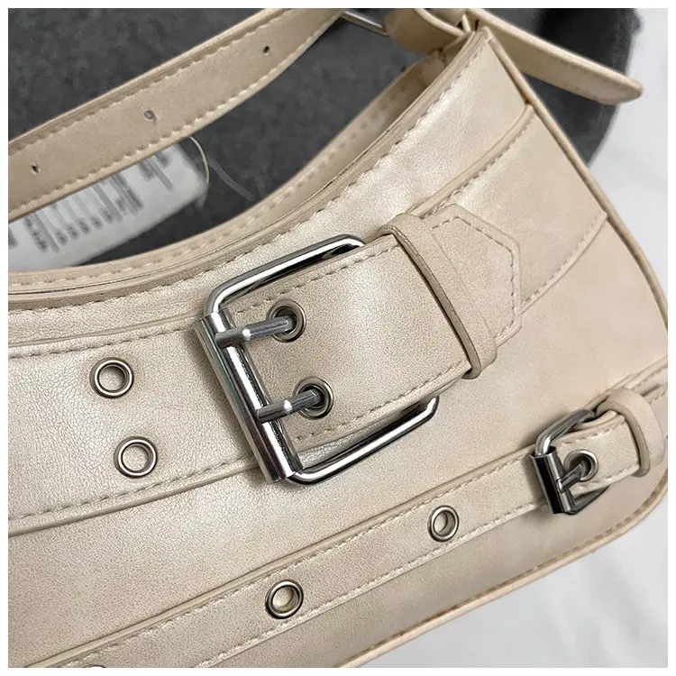 Retro Rivet Shoulder Bag for Women Light Luxury — feature 8
