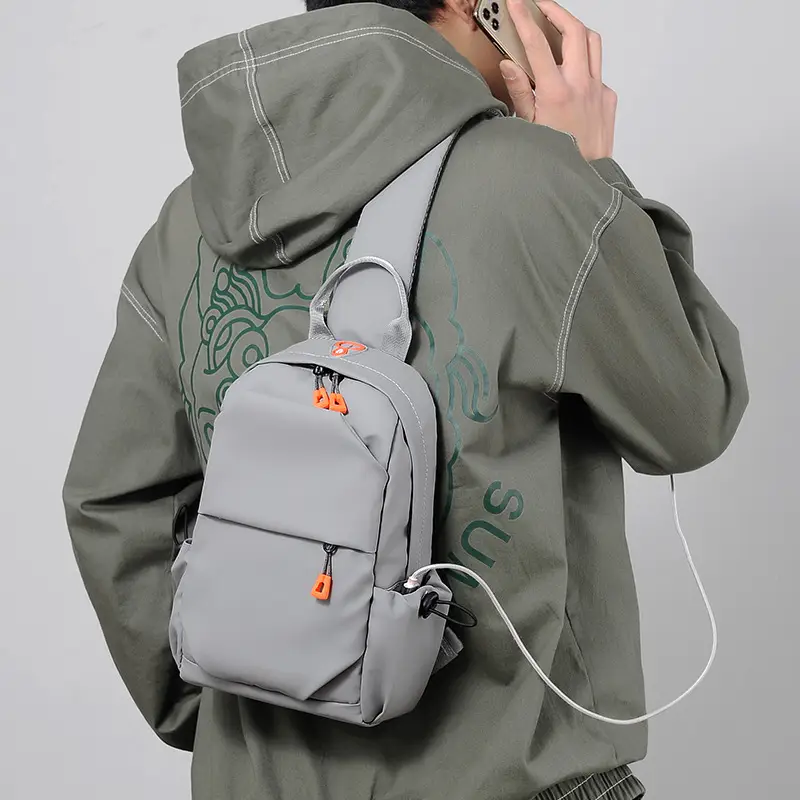 Men's Waterproof Crossbody Bag Large Capacity - Image 4