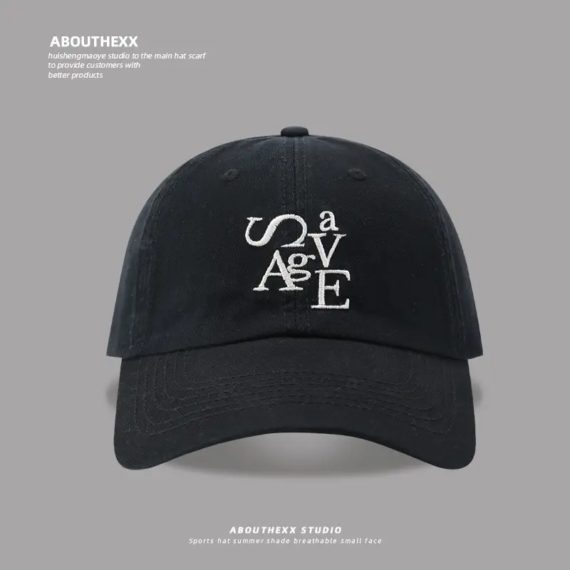 Blue Letter Embroidered Baseball Cap for Kids