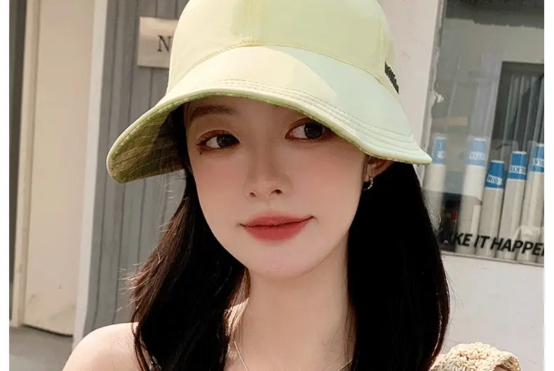 Women Beige Brim Sun Hat with Adjustable Strap — feature 13