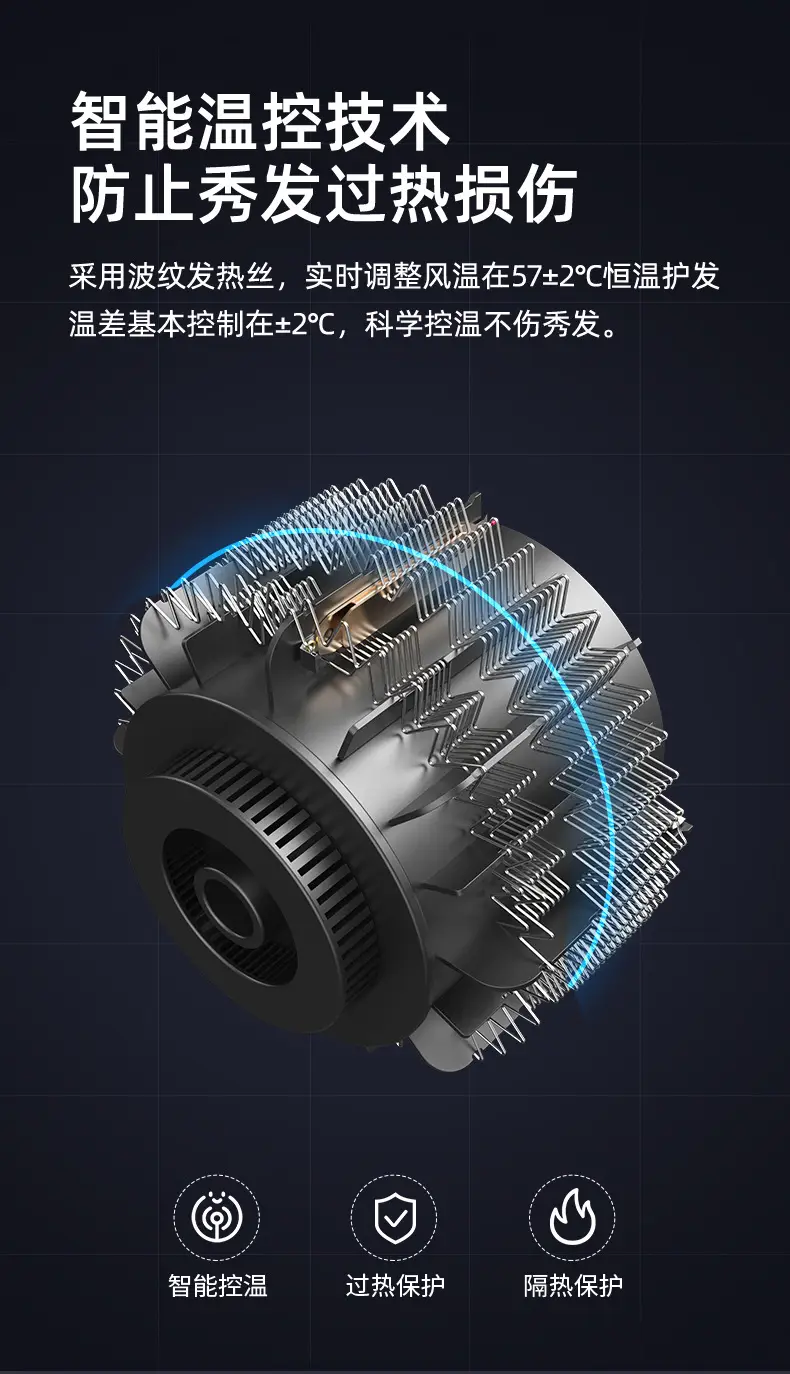 High Power Hair Dryer with 6000 Ionizers — feature 11