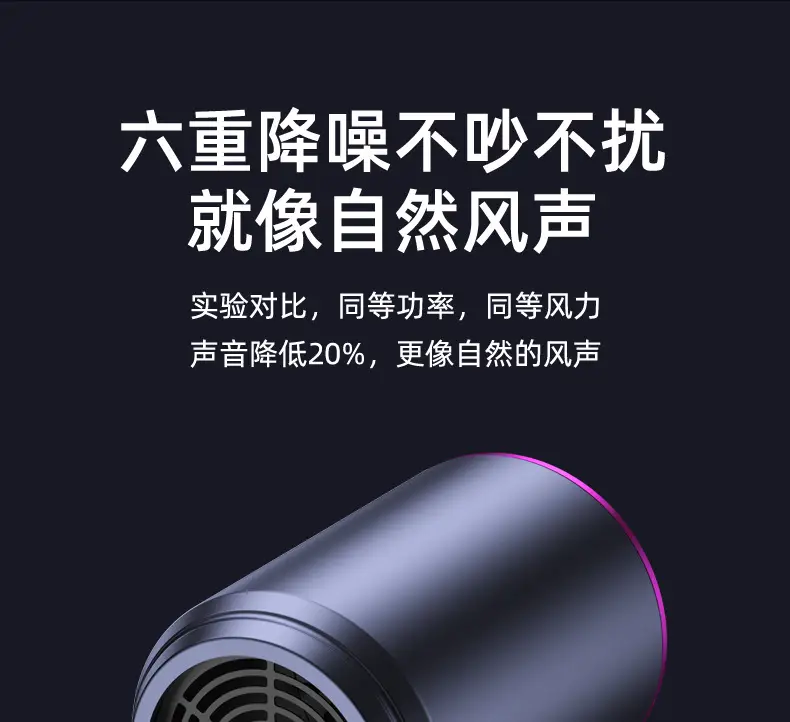High Power Hair Dryer with 6000 Ionizers — feature 16