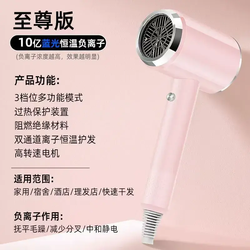 High Power Hair Dryer with 6000 Ionizers - Image 4