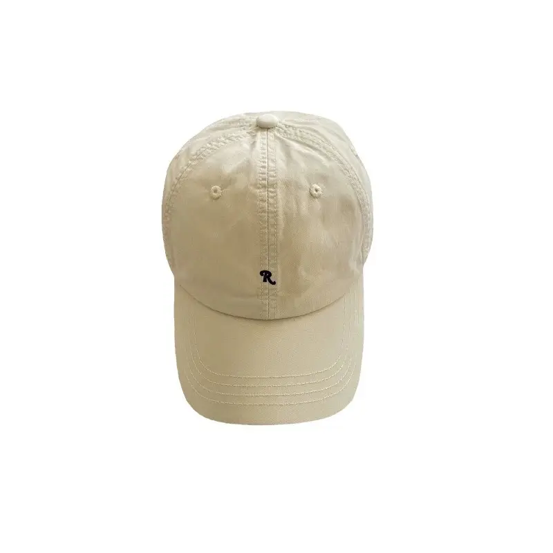 Vintage R Small Letter Baseball Cap with Embroidery - Image 12