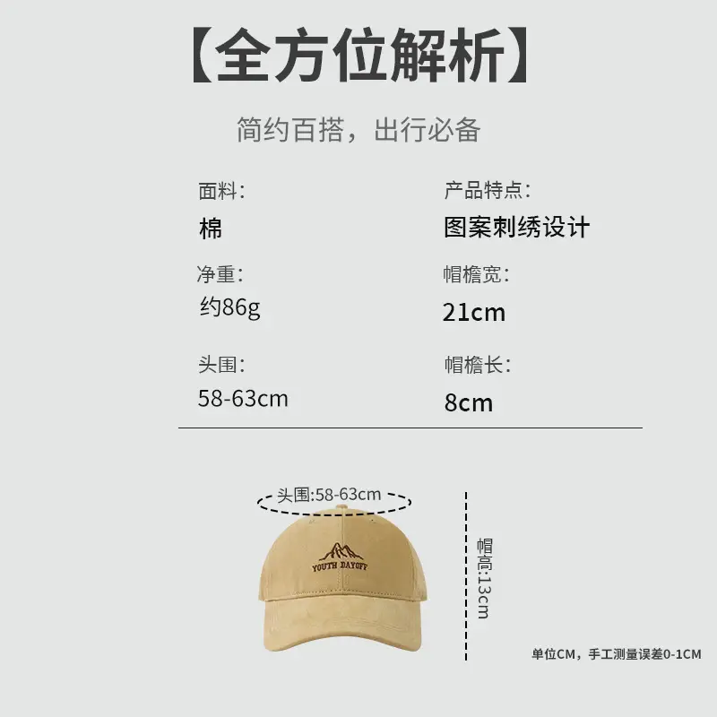 Navy Women Mountain Logo Baseball Cap - Image 6