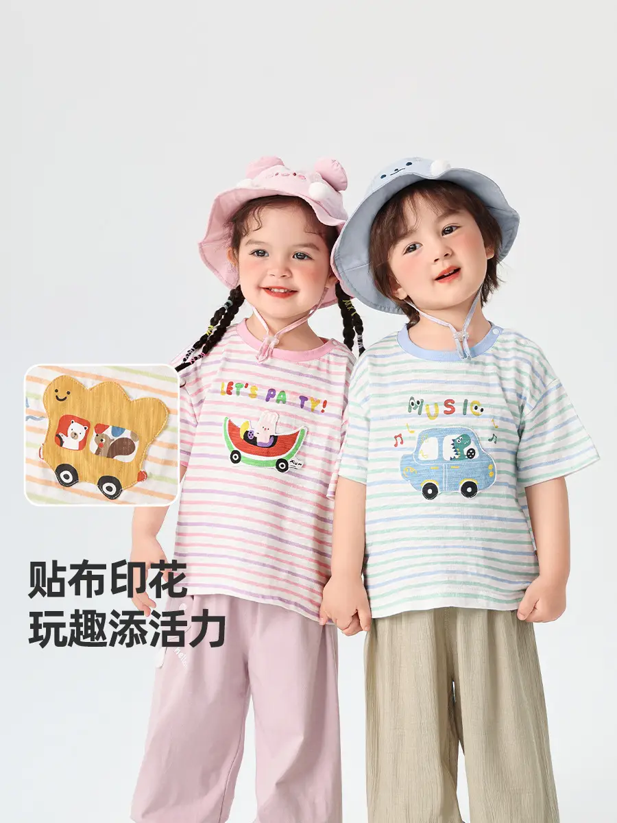 Kaka Panda Baby T-Shirt for Boys Summer Casual - Image 4