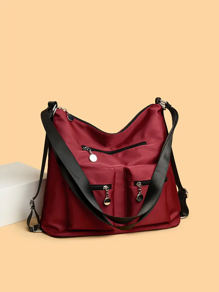 Cross-Brand Letter Print Tote Bag Women Shoulder Bag