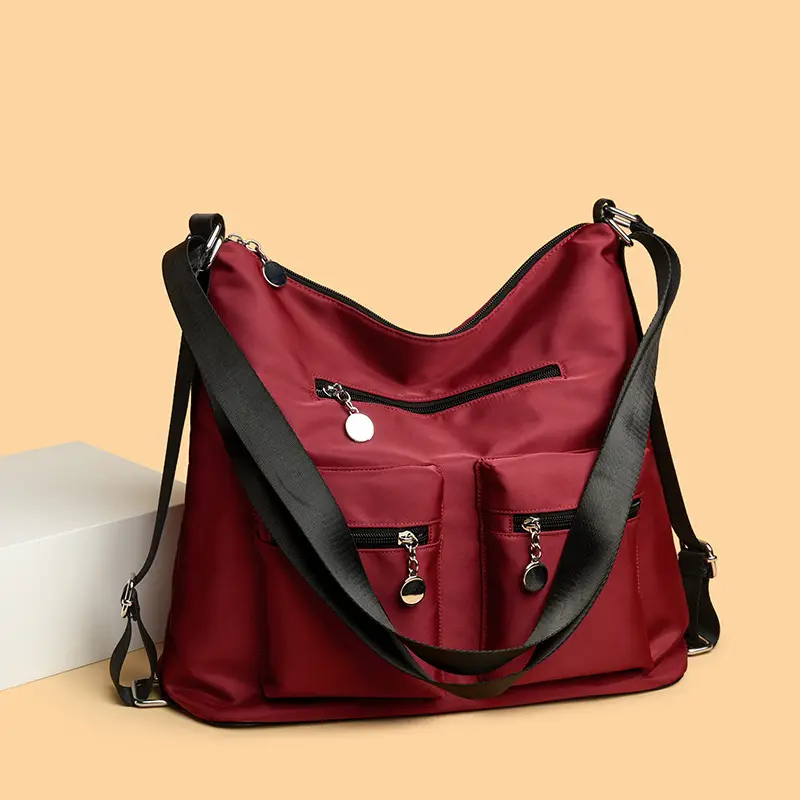 Cross-Brand Letter Print Tote Bag Women Shoulder Bag