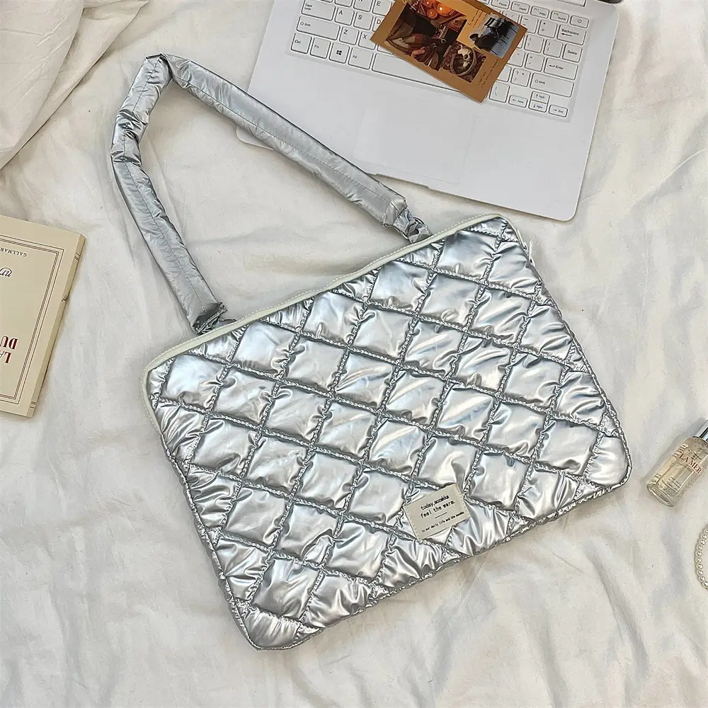 5341 Ins Love Bow Tablet Inner Bag Storage Bag 13 Inch 15 Inch Single Shoulder Computer Protective Cover