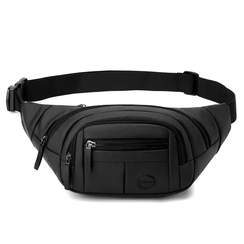 Men's Multi-Layer Waist Bag with 4 Attachments